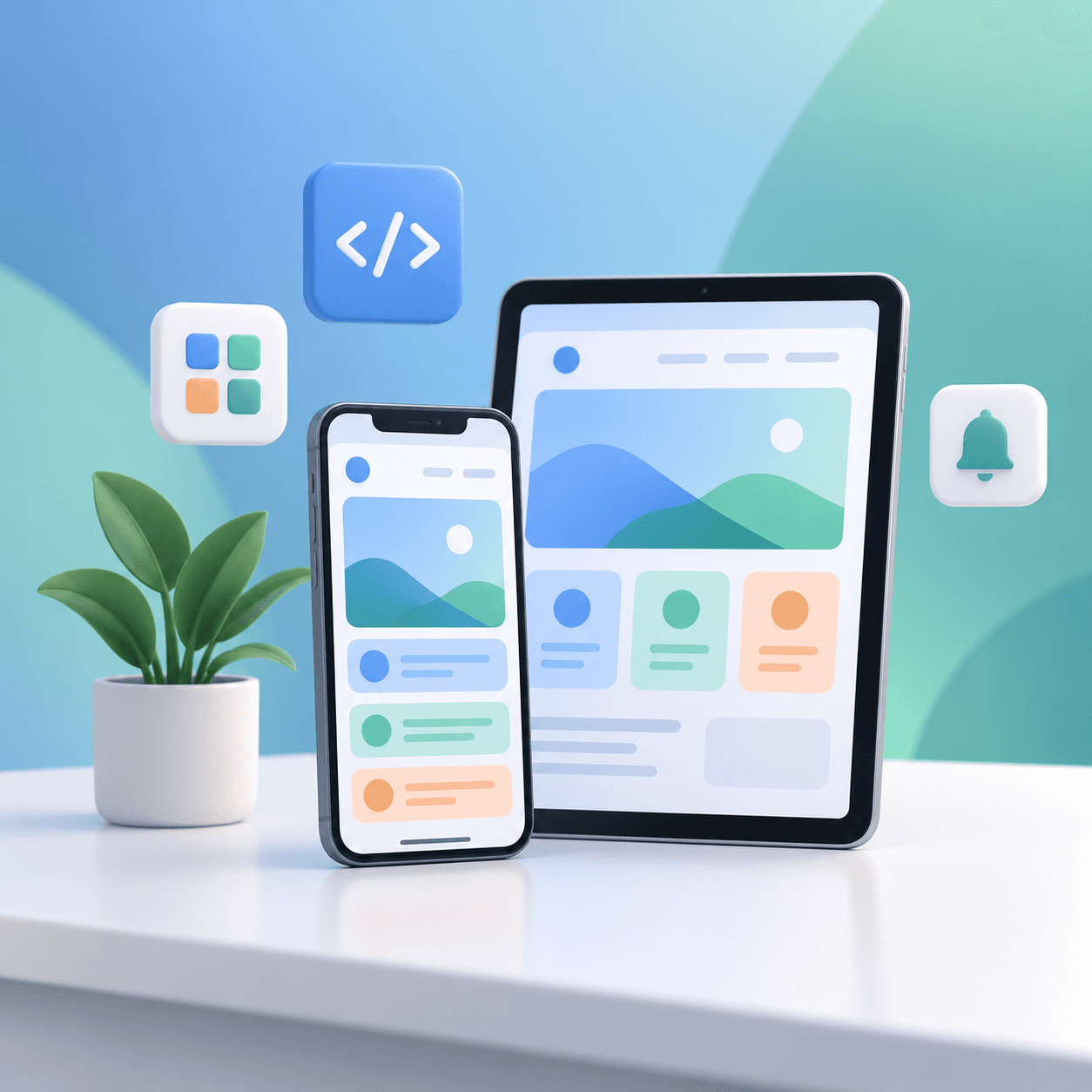 App-Entwicklung mit Flutter für iOS, Android, Web und Desktop